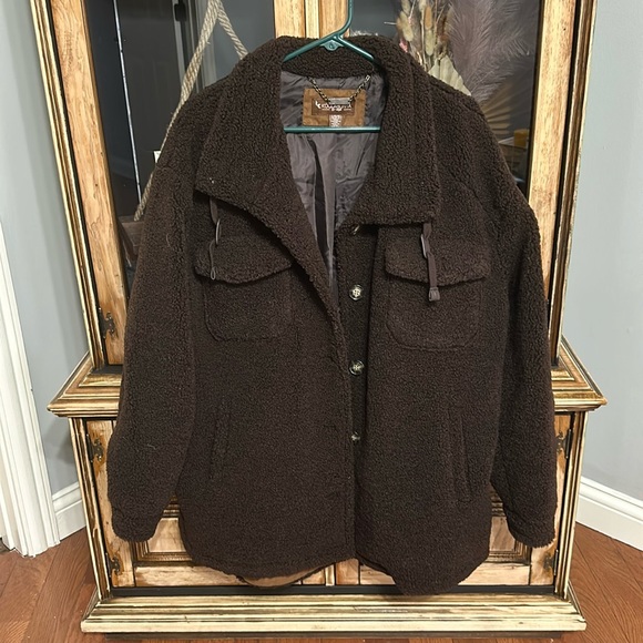 UGG Jackets & Blazers - UGG Brown Sherpa Jacket